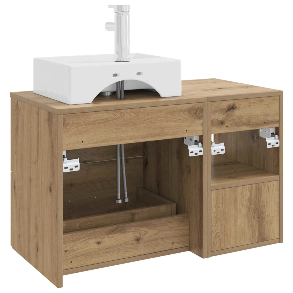 Set di mobili per il bagno 2 pcs Rovere Artigianale 3403895
