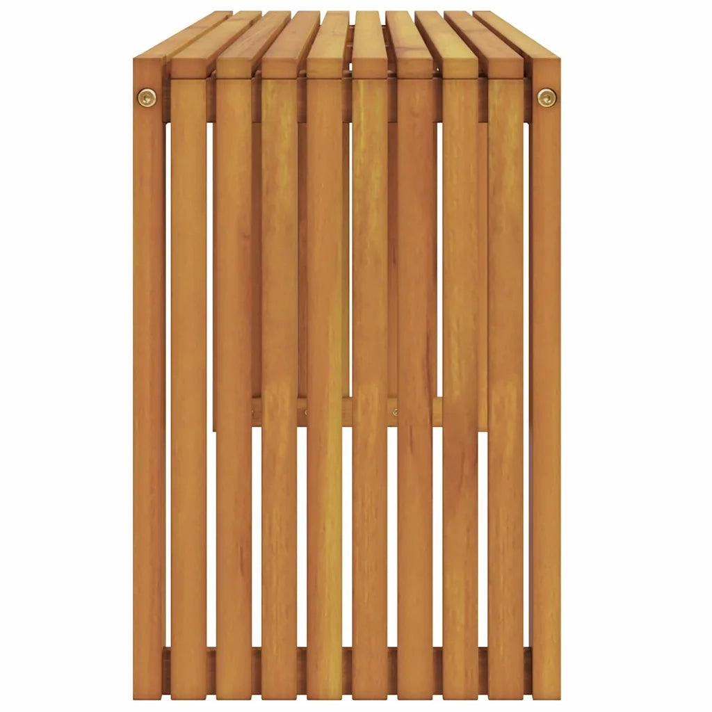 panchina Olio Naturale 110 x 30 x 45 cm Legno di teak solido 4108118