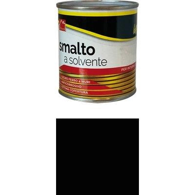SMALTO A SOLVENTE HAND - NERO LUCIDO RAL 9011 LT 2,5- 2 pezzi