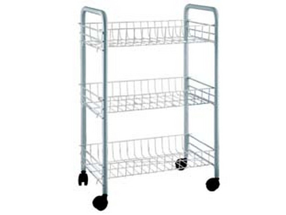 1pz carrello siena 3 piani - cm.40x26x59h. cod:ferx.fer323840
