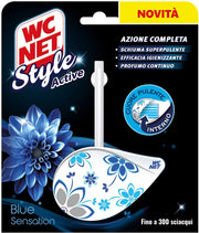 WC NET STYLE ACTIVE TAVOLETTA BLU SENSATION AD AZIONE COMPLETA