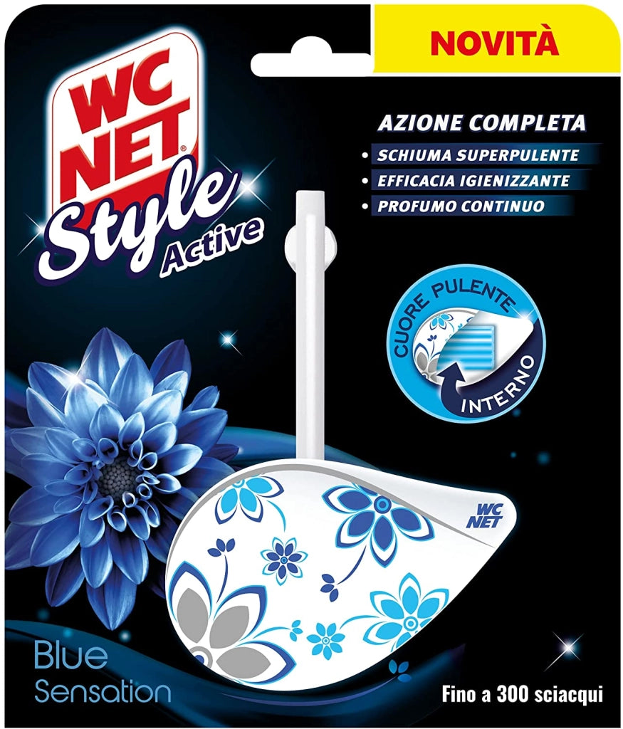 WC NET STYLE ACTIVE TAVOLETTA BLU SENSATION AD AZIONE COMPLETA