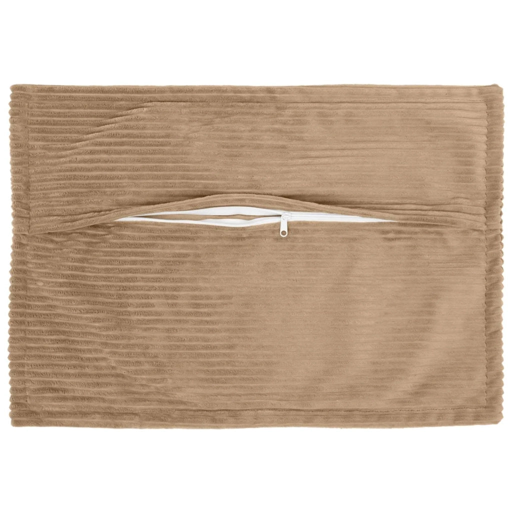 Federa 6 pz HOUTEN Marrone 50 x 75 cm corduroy 919822