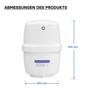 Serbatoio dell’acqua per osmosi inversa 4 gal 15,14 l Per uso alimentare