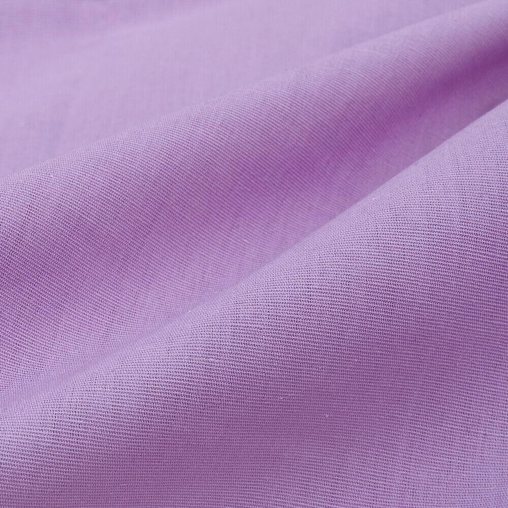 Telo Arredo Cotone 260x280 cm Copridivano Granfoulard Copriletto Tessuto Multiuso Viola