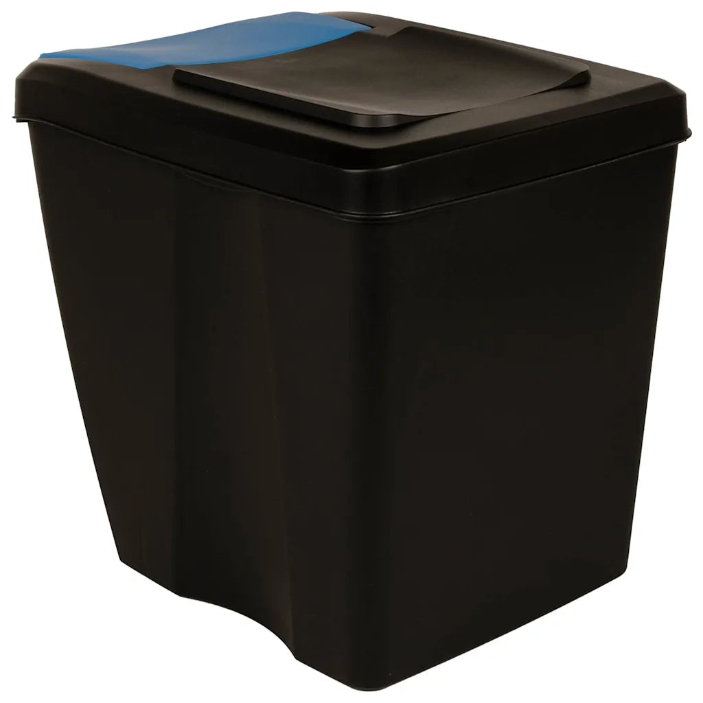 Cestini per Rifiuti Impilabili 4 pz Antracite 100 L CFW1212254
