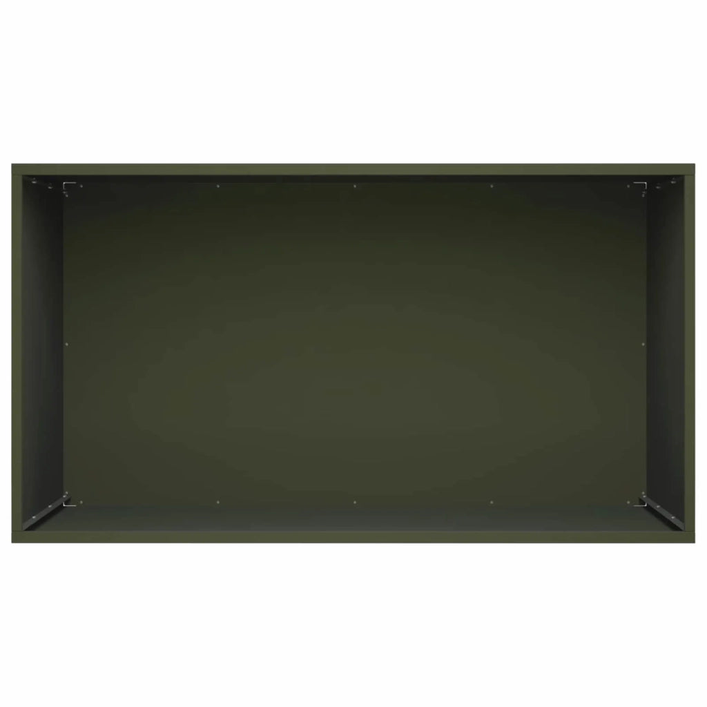 Vaso da giardino Verde Oliva 100 x 50 x 50 cm 8005280