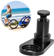 Sella Bicicletta Universale per Seggiolino Bambino, Installazione Facile, Nero