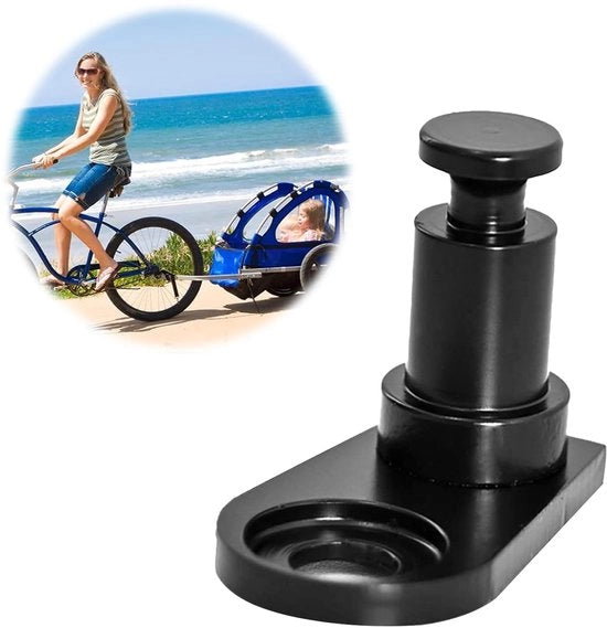 Sella Bicicletta Universale per Seggiolino Bambino, Installazione Facile, Nero