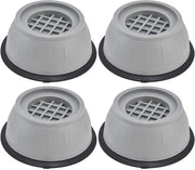 Pads antivibrazione 4 pezzi - riduzione rumore - assorbimento shock - isolamento vibrazioni - protezione pavimento - diametro 9cm - piedini lavastoviglie