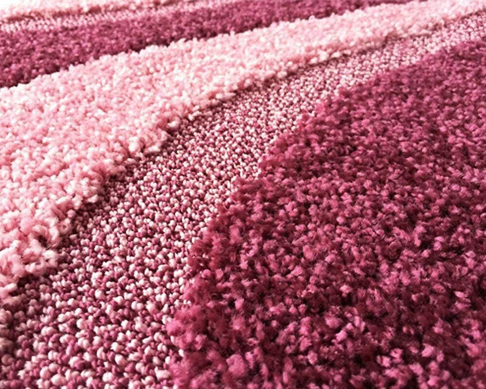 Tappeto Bagno 50x80 cm Scendiletto Antiscivolo Shaggy 3D Moderno Assorbente Blu