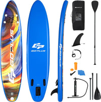 Tavola SUP Gonfiabile, Tavola da SUP, Stand Up Paddle Board Gonfiabile, Surf Board Gonfiabile con Accessori Completo