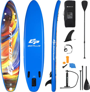 Tavola SUP Gonfiabile, Tavola da SUP, Stand Up Paddle Board Gonfiabile, Surf Board Gonfiabile con Accessori Completo