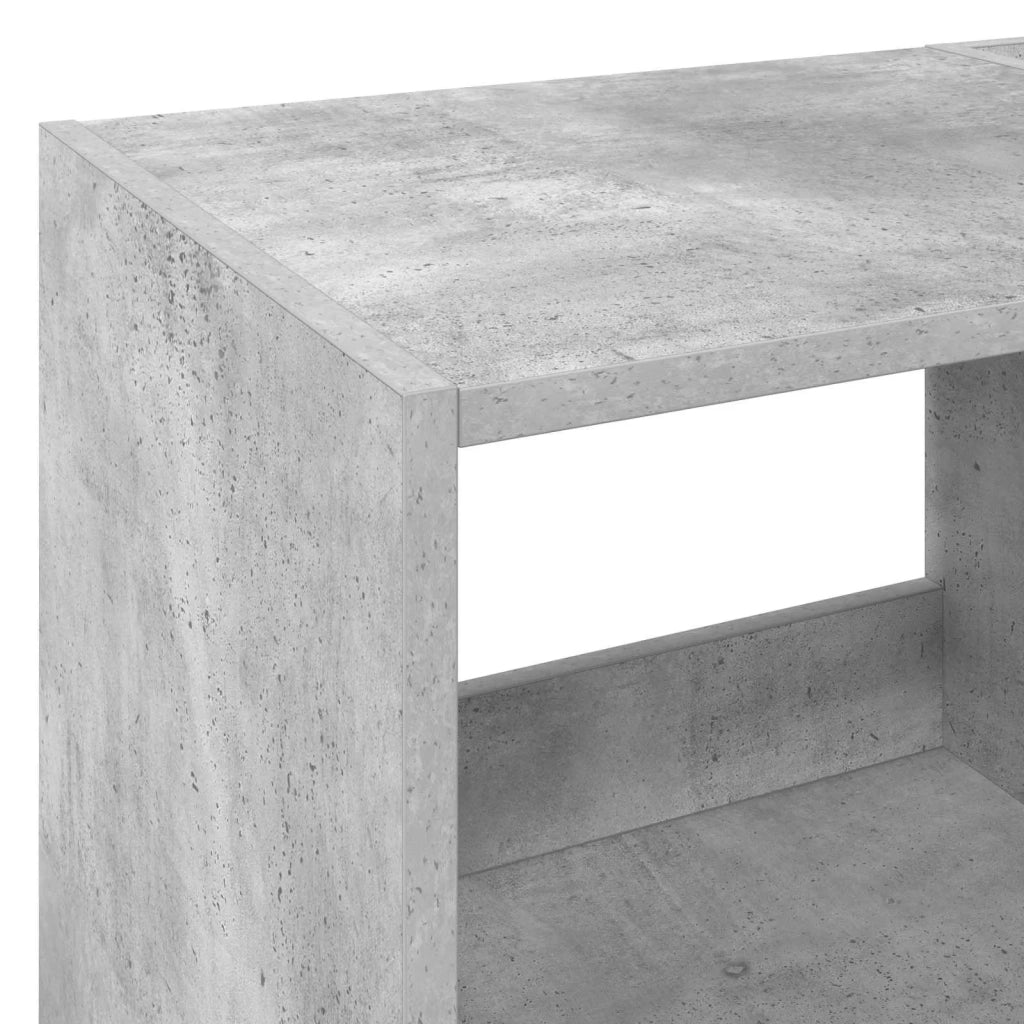 Supporto per giradischi Grigio Cemento 82 x 39,5 x 82,5 cm 8012885
