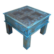 Tavolino da caffè in legno fatto a mano 57x57x45h cm