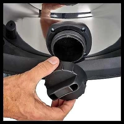 Einhell 2347140 TE-VC 36-30 Li S-Solo Aspirapolvere a Cilindro Secco e Bagnato 30 L 36 V 15 kPa 76 dB colore Nero Grigio Rosso