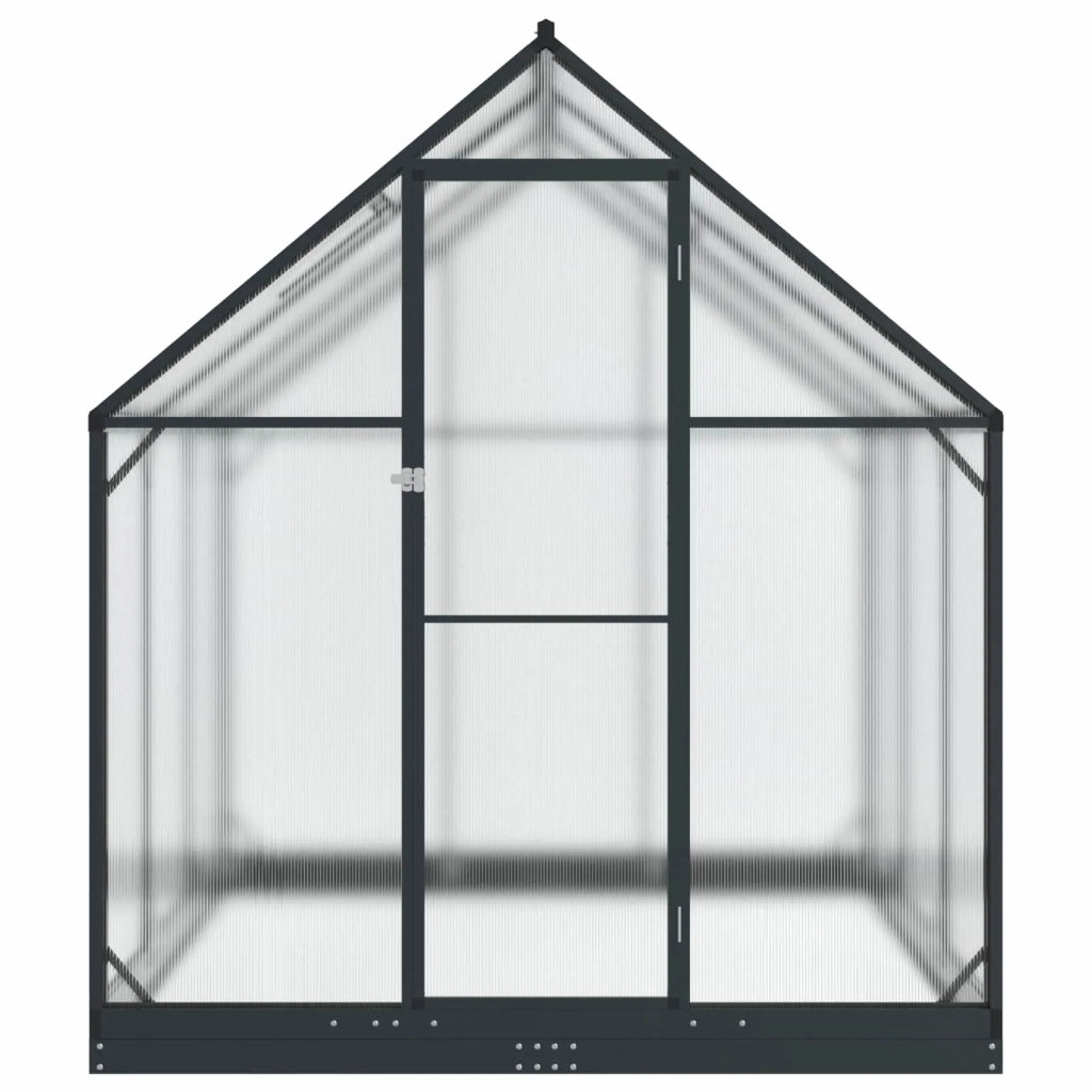 Serra da Giardino con porta Antracite 183,5 x 183,5 x 207 cm 3433041