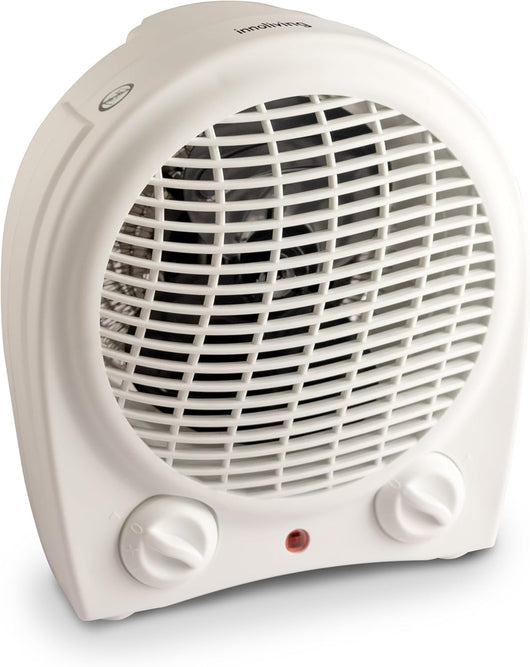 Innoliving INN-580NEW Termoventilatore Stufetta 2000W, 2 Livelli di Potenza, Termostato Regolabile, Funzione Ventilazione, Protezione contro il Surriscaldamento