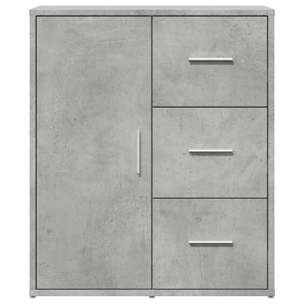 Buffet credenza cassettiera armadio mobile contenitore organizer per cucina soggiorno salotti set da 2 60 x 31 x 70 cm legno ingegnerizzato grigio 02_0036859
