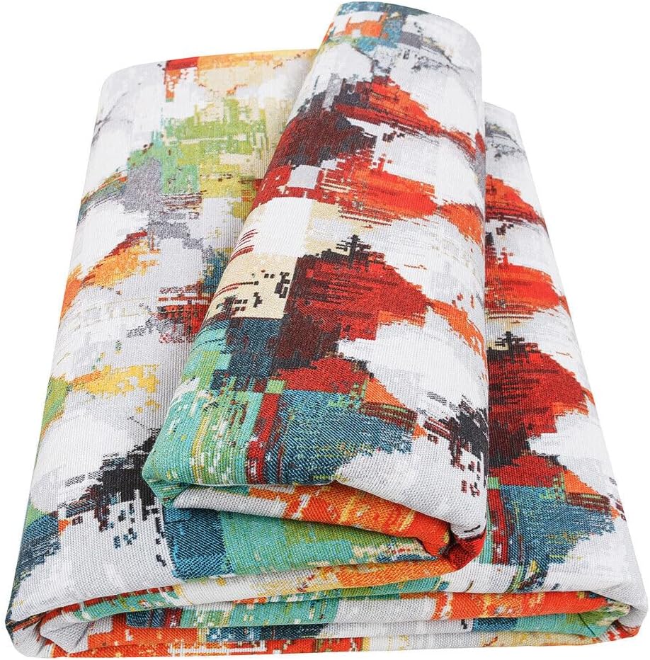 Telo Arredo Patchwork 170X280 Cm Copridivano Poltrona Granfoulard Cotone Copri Letto Tutto Multiuso