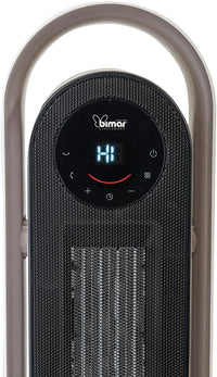 Bimar Termoventilatore Colonna HP132 PTC 2000W Telecomando Timer 24h Termostato Oscillazione