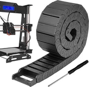 Catenaccio - 15mm x 50mm - Catenaccio per stampante 3D e CNC - Con chiave inglese - Guida cavo - Robot arm .