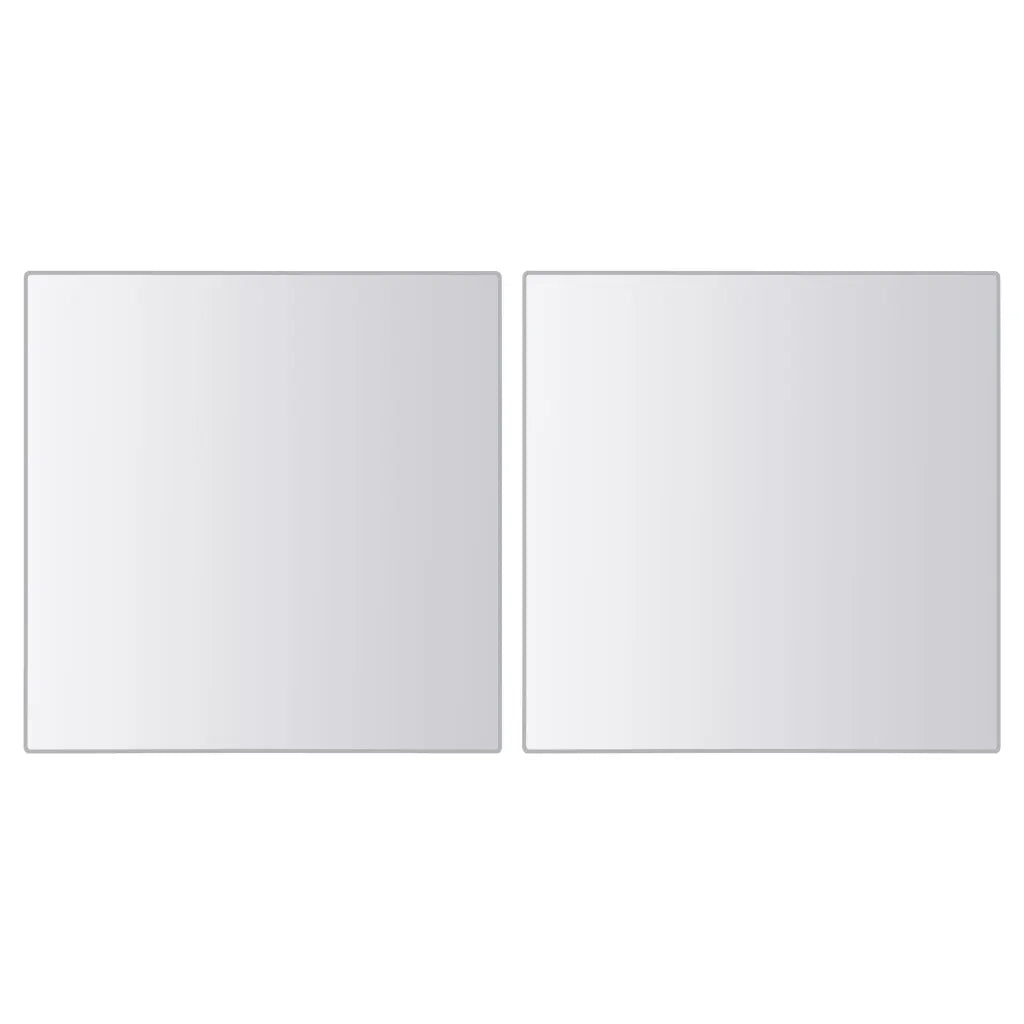 Piastrelle a Specchio 48 pz Quadrate in Vetro 3051490