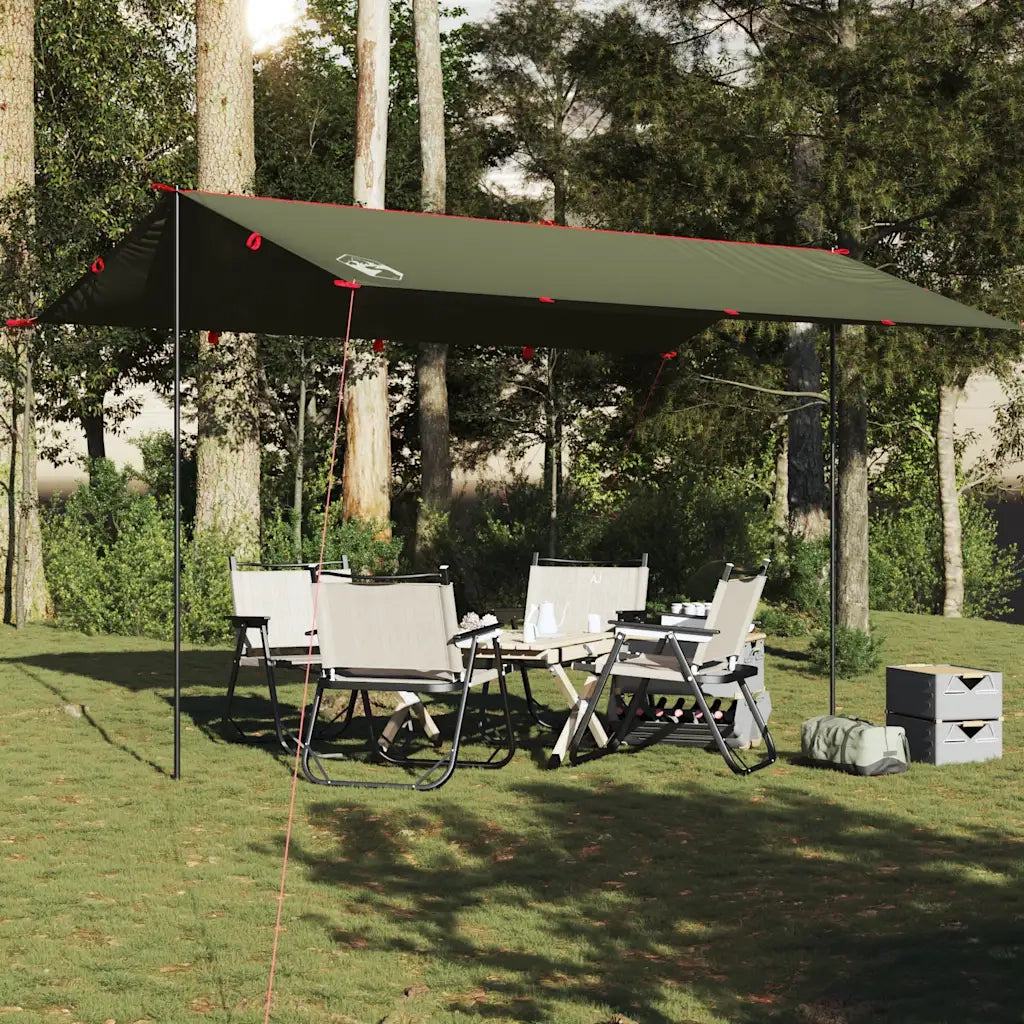 Telone da Campeggio Verde Oliva 506x306 cm Impermeabile