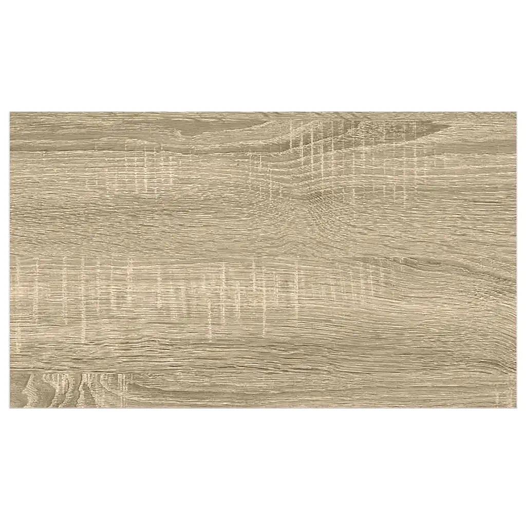 Scaffali a Parete 4 pz Rovere e Bianco 40x23x3,8 cm in MDF 326572