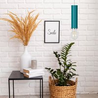 Lampada Da Soffitto Pensile Singola Osti A Verde