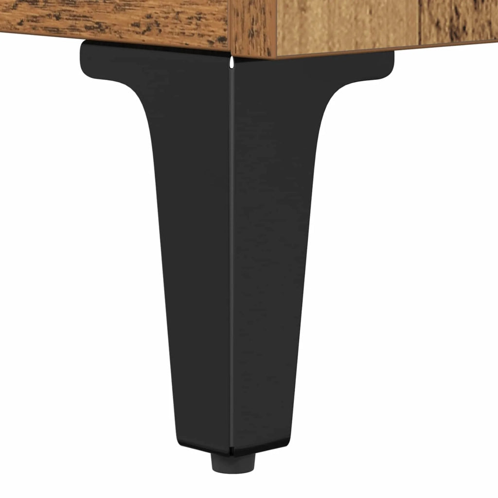 Mobile per scarpe con cassetto Legno vecchio 102 x 36 x 60 cm 881042