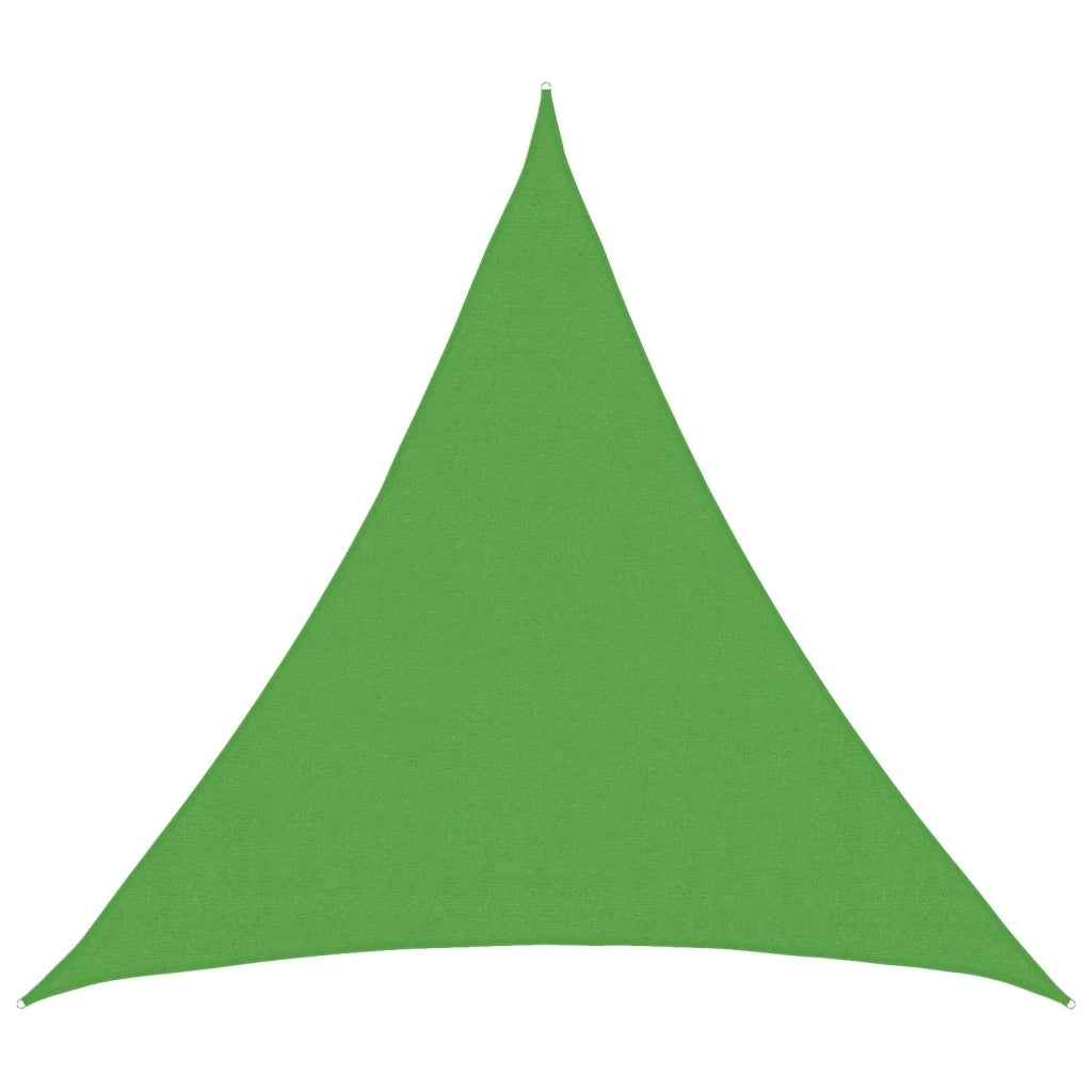 Telo Ombra Verde chiaro 2 x 2 x 2 m HDPE 42032714