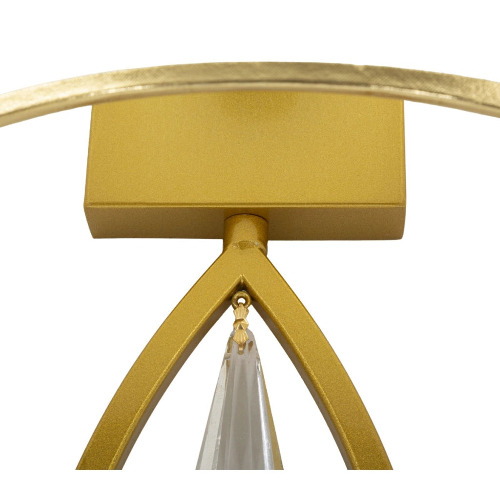 Lampada a Parete VKH909, Bianco, Tessuto, 16x15x50 cm