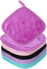 Set di 15 Panno di Make-up Risciacquabile - Ultra Dolce, 16 x 16 cm, Ideale per Rimuovere il Make-up e la Pulizia del Viso, Perfetto per l'Uso Giornaliero e i Viaggi
