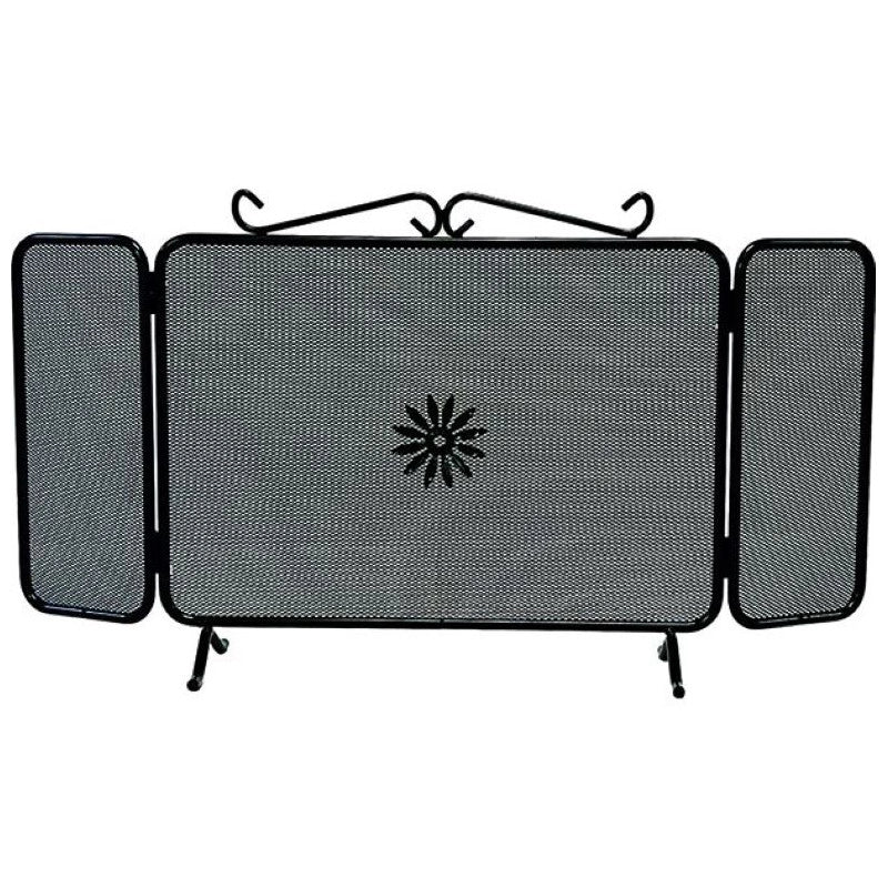 Parascintille Ferro Battuto con Ante Art.687/A cm. 90X50H
