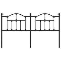 Testiera di Ricambio in Metallo Nero 160 cm 353474