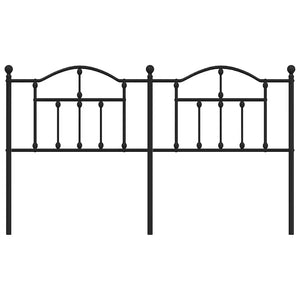 Testiera di Ricambio in Metallo Nero 160 cm 353474