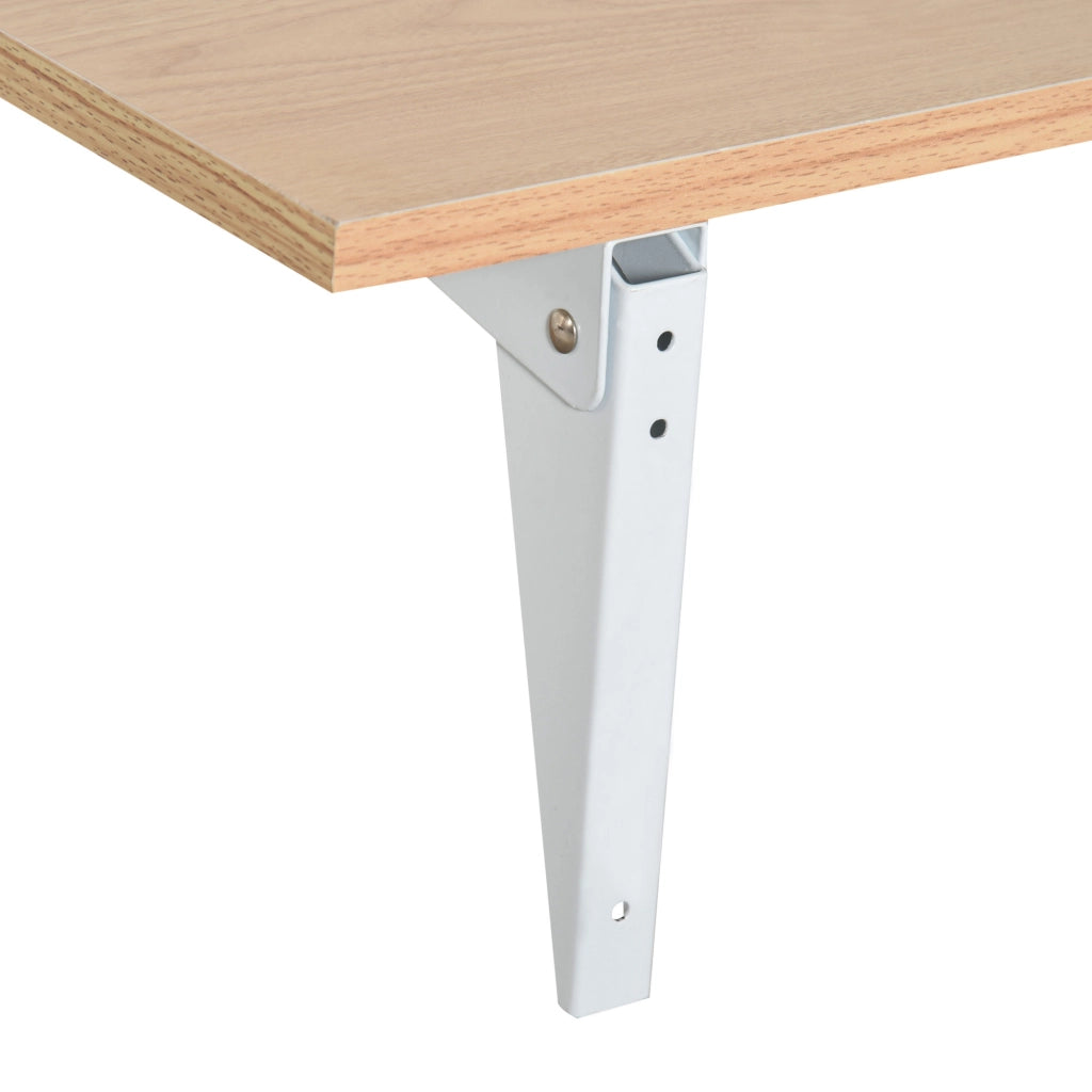 Tavolo Pieghevole a Parete Legno ¨C zephmum ¨C Naturale 60x40x20 cm