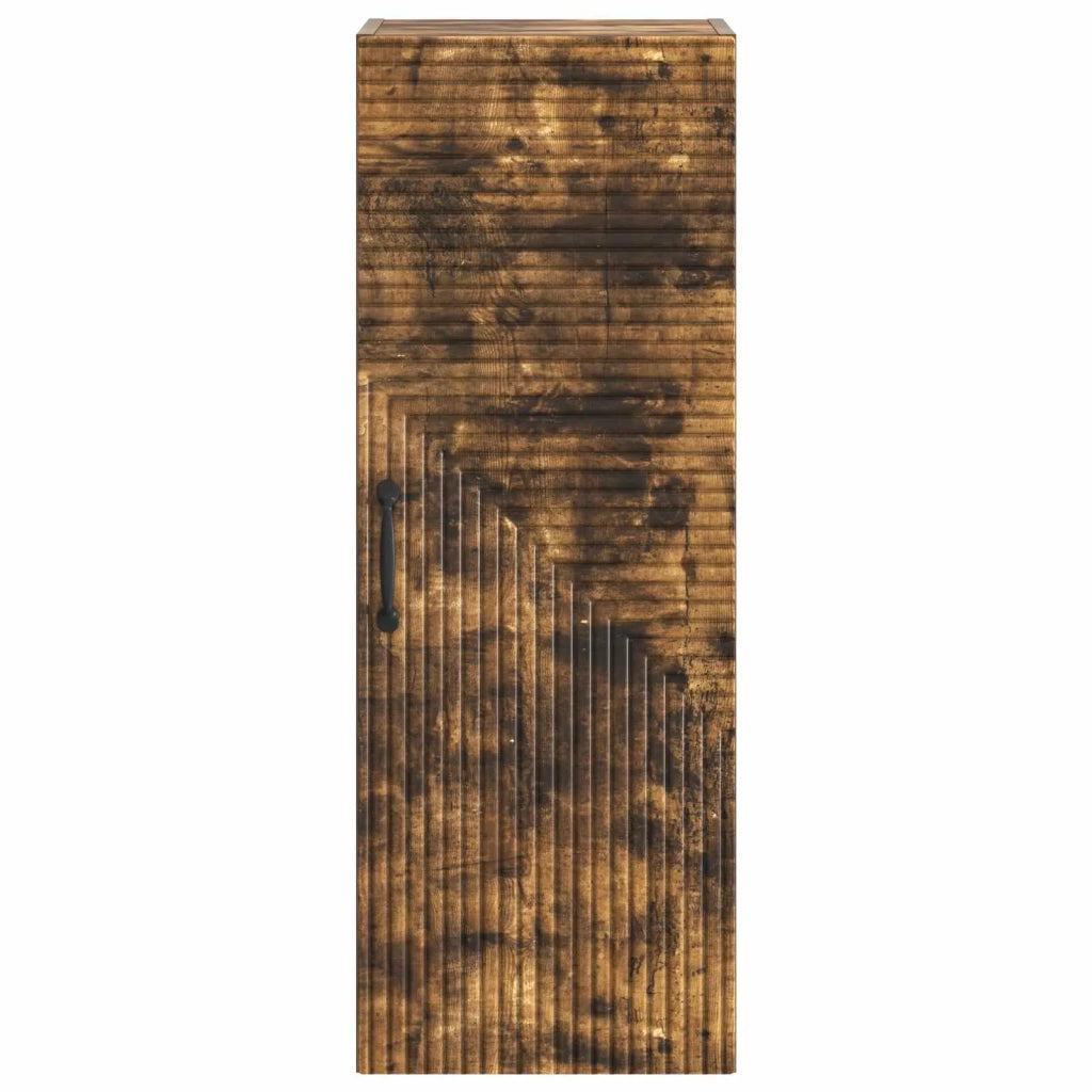 Mobiletto a muro Rovere Fumo 33 x 34,5 x 90 cm