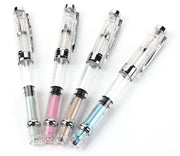 Stilografica 4-in-1 - 0,5 Mm Punt Fino - Duratura - Scrittura Liscia - Maniglia Leggibile - Materiali per Ufficio - Attrezzatura da Scrivere