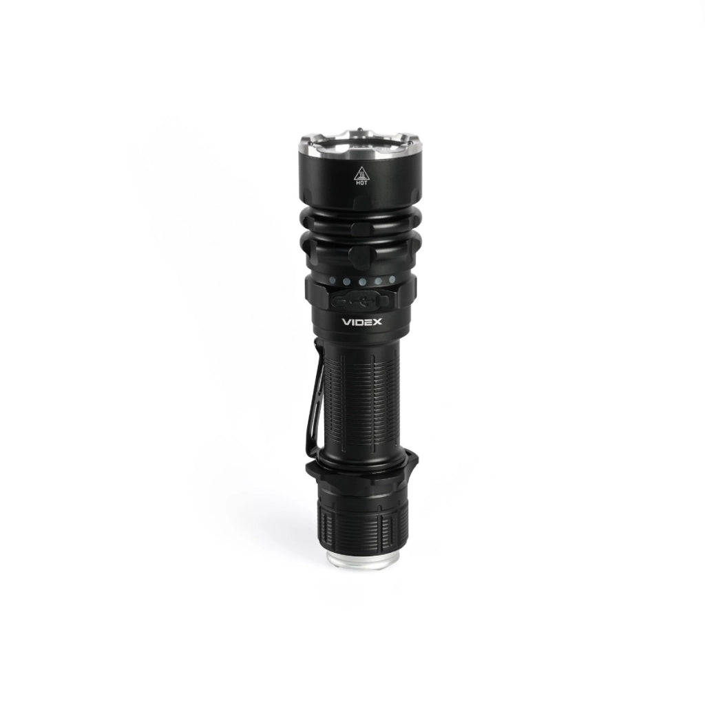 Torcia tattica LED 20W 2000lm 650m IP68 Videx AT265