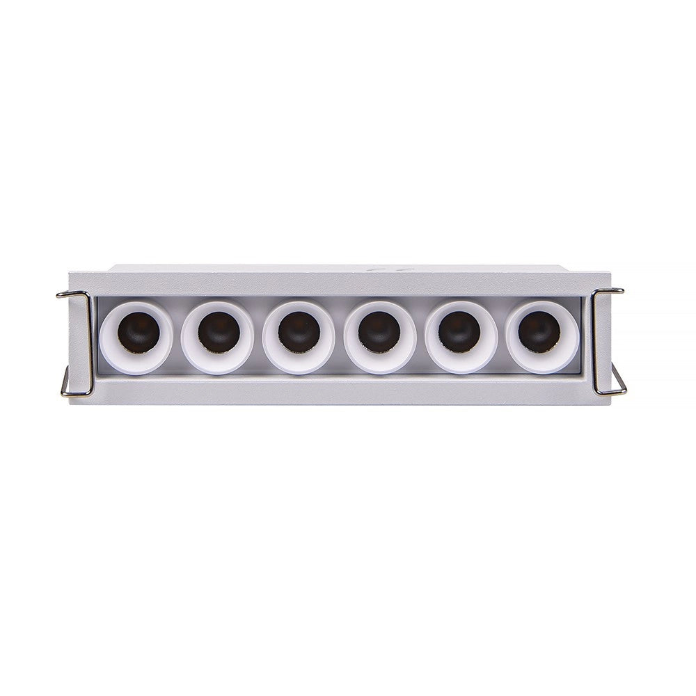 Trade Shop - Faretto Led Rettangolare Da Incasso Bianco 11w Luce Calda Naturale Fredda Xtd-6-b - -bianco Freddo      -