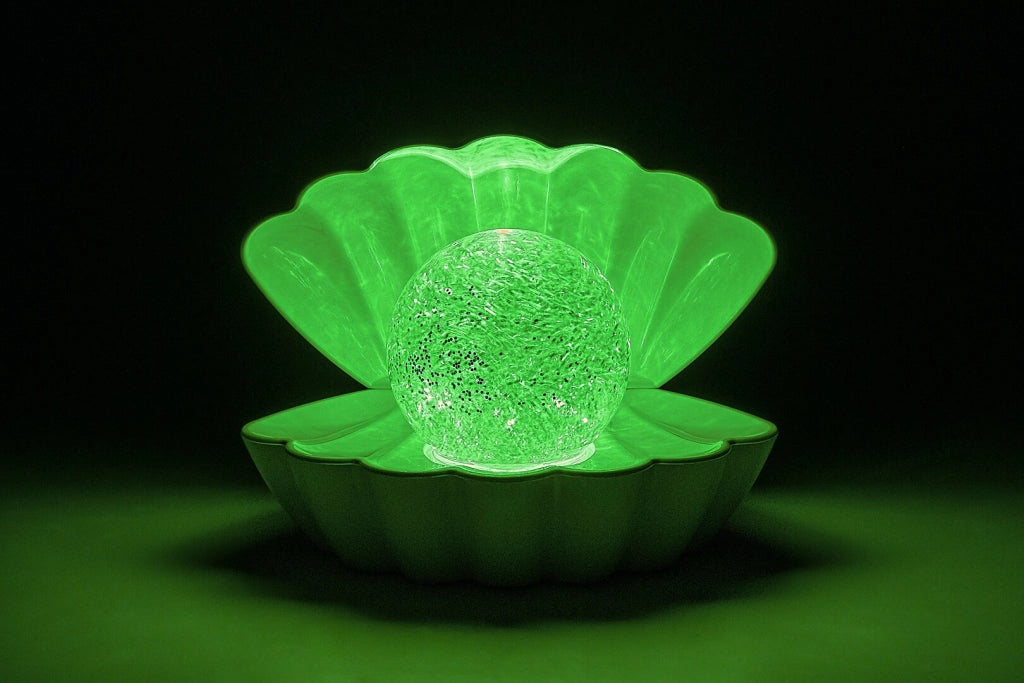 Lampada da tavolo bimba LED RGB conchiglia Rabalux