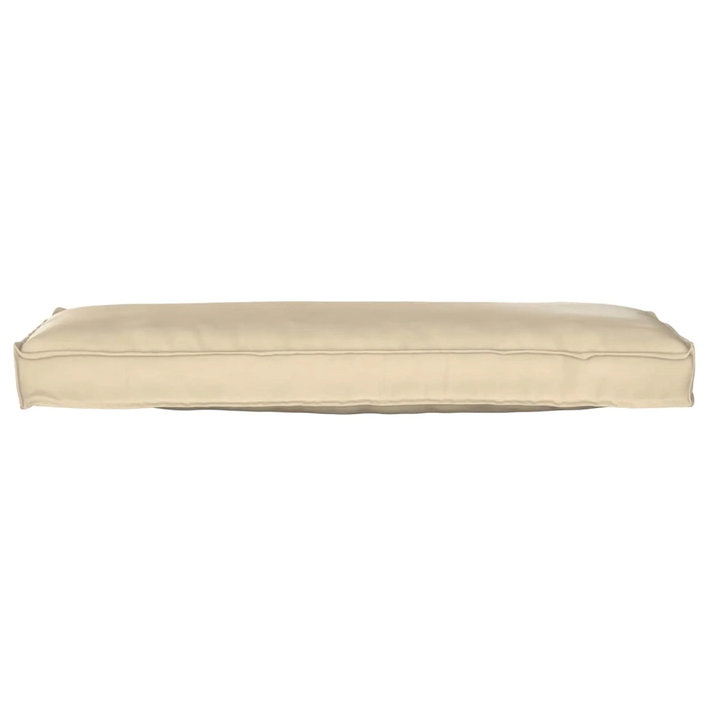 Cuscino Beige 120 x 40 x 8 cm Tessuto Oxford 42001641