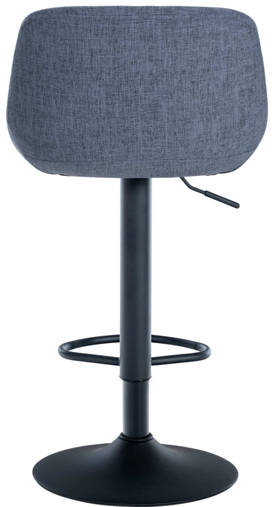 Sgabello Loft blu,Tessuto
