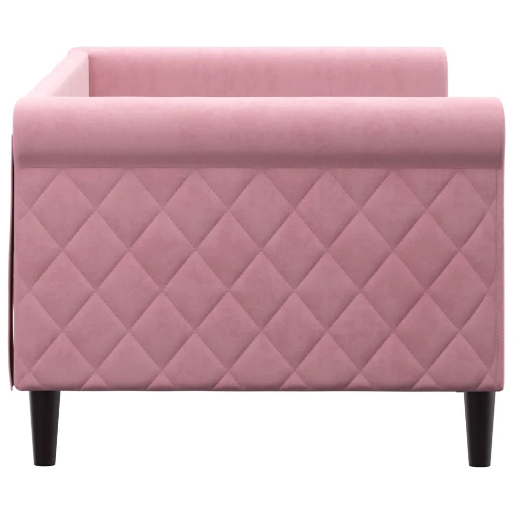 Letto da Giorno Rosa 80x200 cm in Velluto 354240