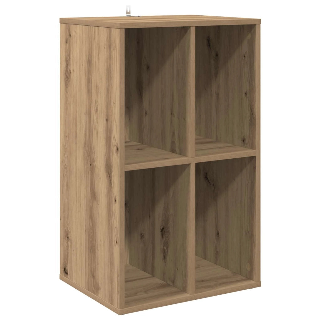 Mobile porta vinili Rovere Artigianale 44,5 x 36,5 x 74,5 cm 8012873