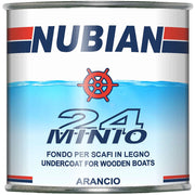 Minio24 nubian litri 2,5 fondo per scafi in legno colore arancio