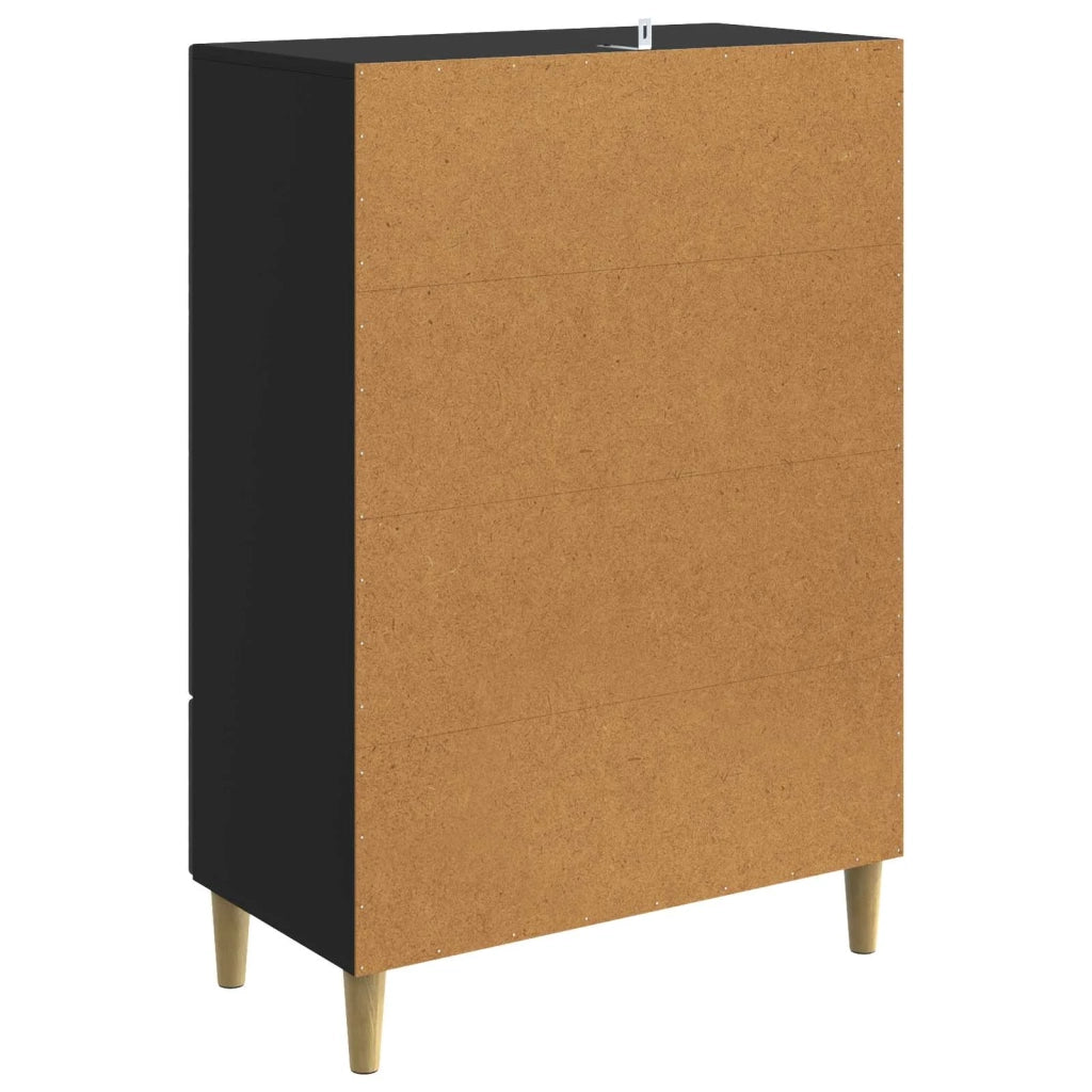 Credenza Nero 66 x 34,5 x 95 cm Legno ingegnerizzato 895126