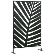 Separ¨¦ a 3 Ante in Acciaio ¨C Zephmum ¨C Nero 122x45x198 cm